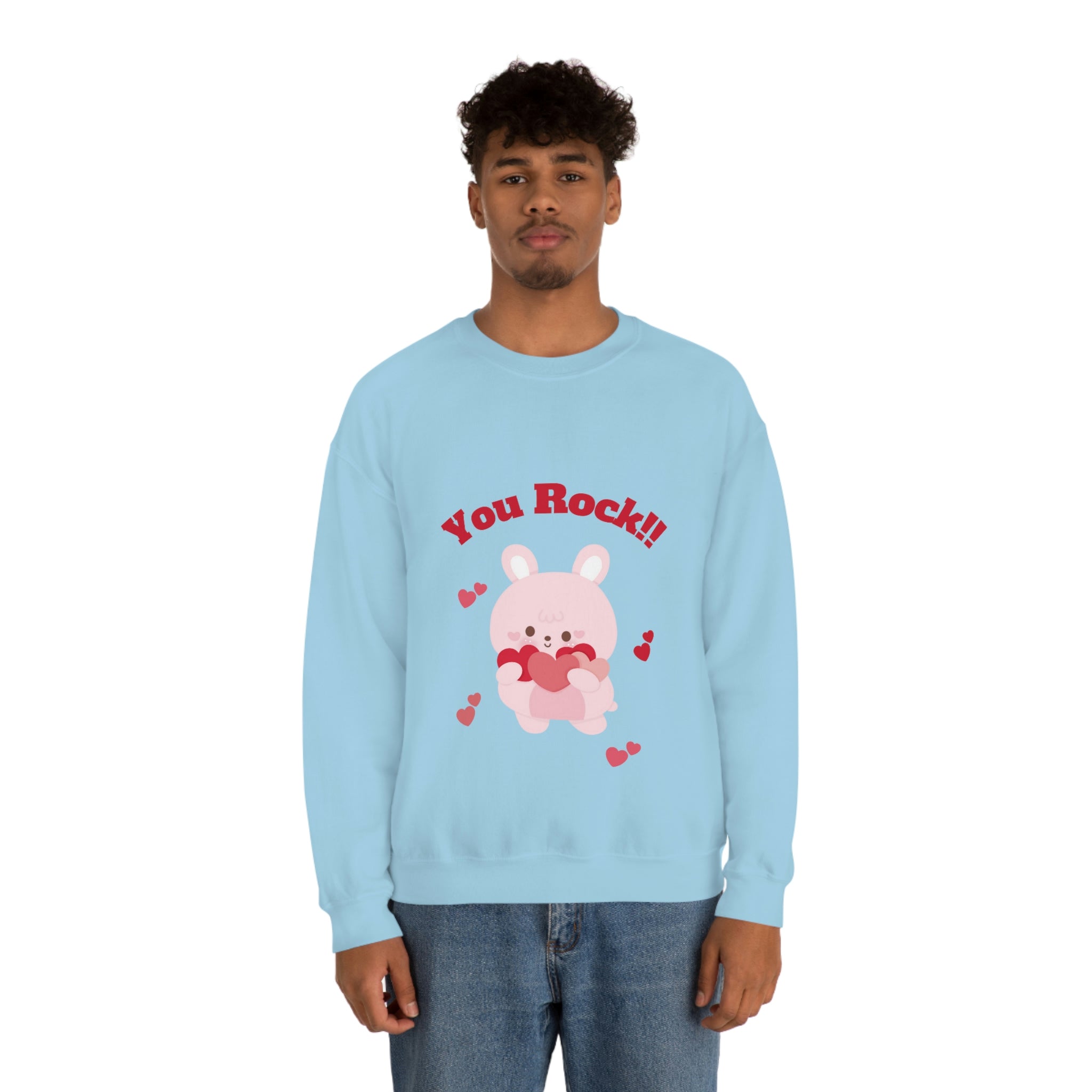 You Rock Unisex Heavy Blend™ Crewneck Sweatshirt