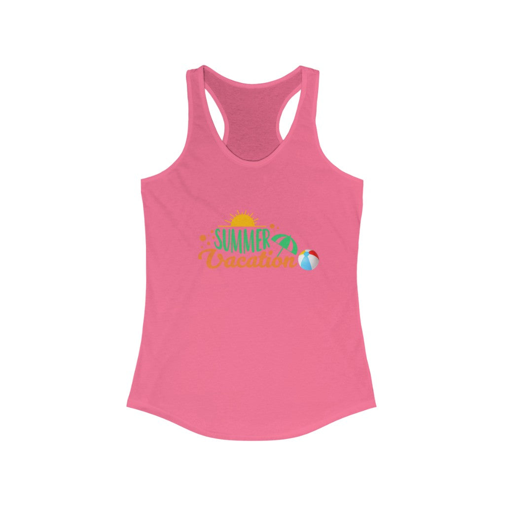 Summer Vacation Women's Ideal Racerback Tank