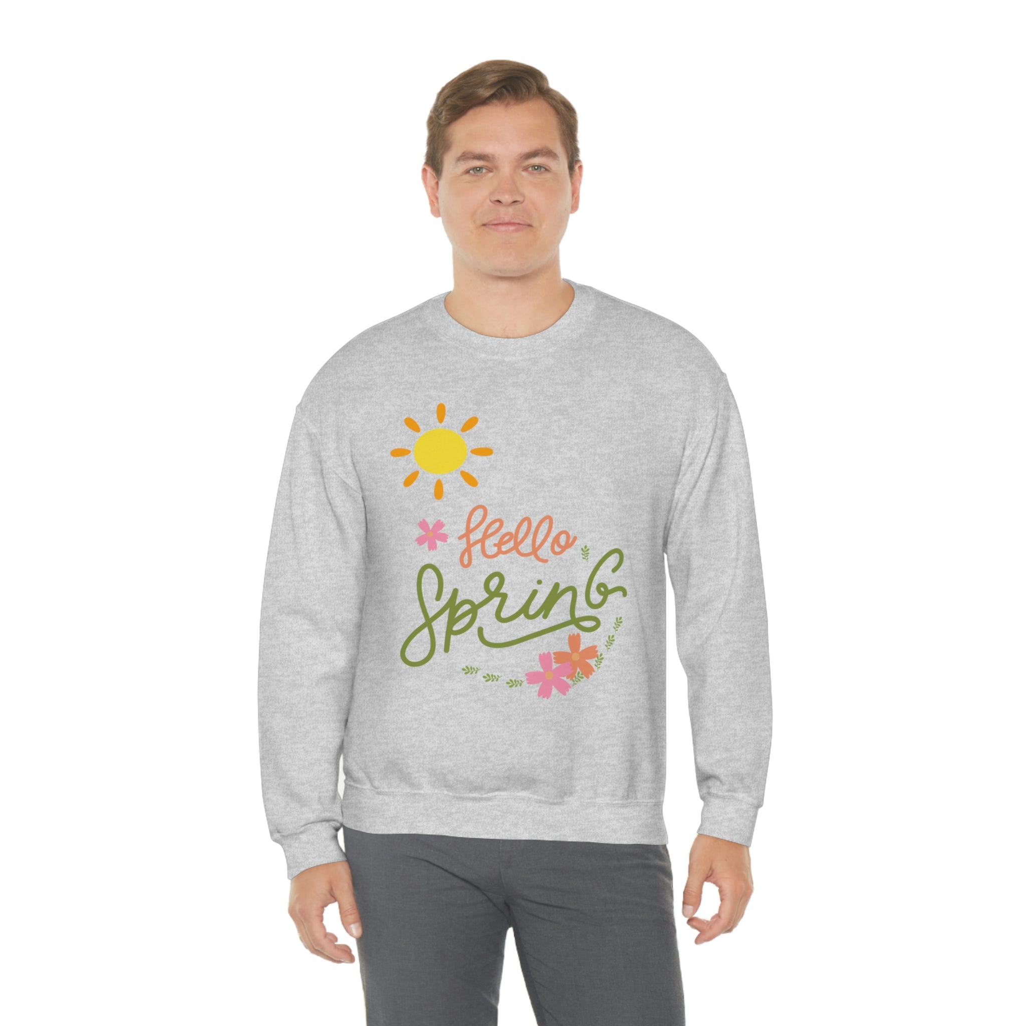 Spring Sunshine Unisex Heavy Blend™ Crewneck Sweatshirt