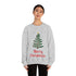 Merry Christmas Tree Unisex Heavy Blend™ Crewneck Sweatshirt