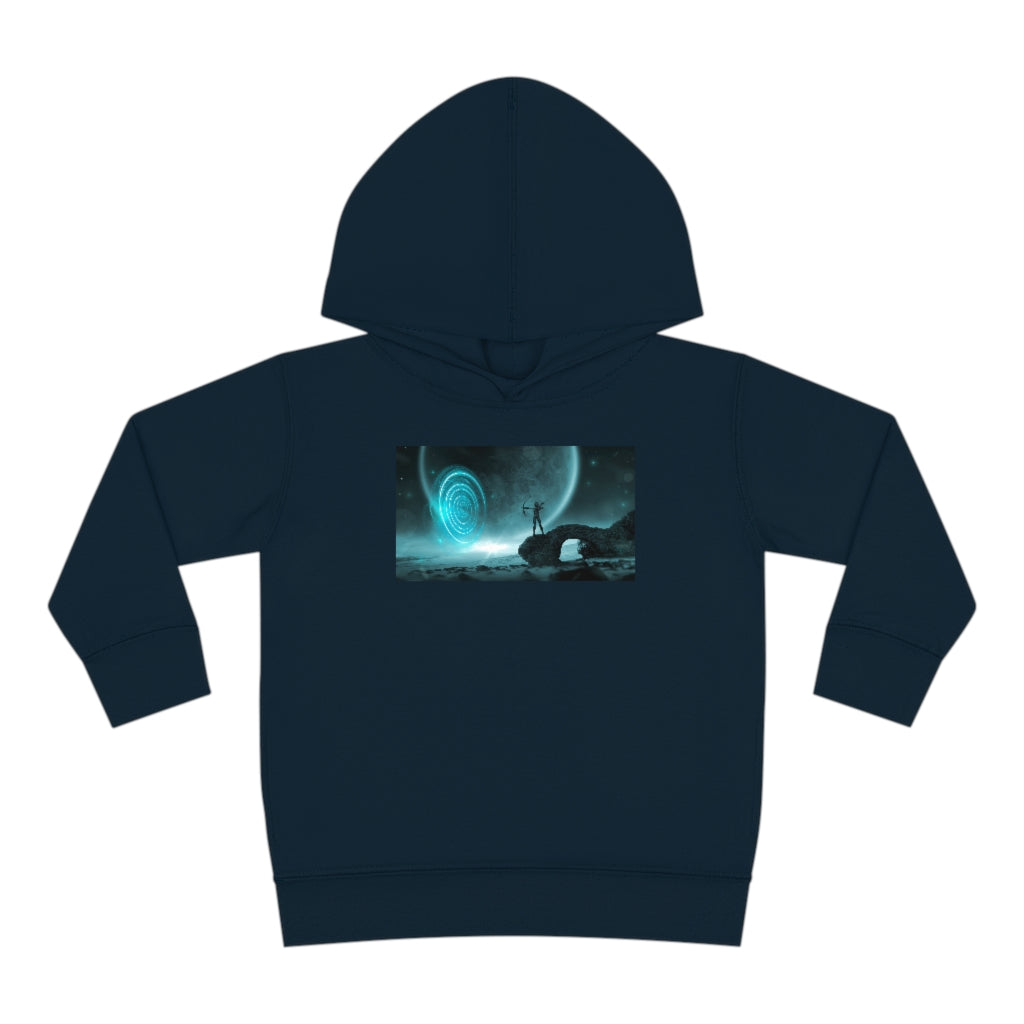 Mystical Moon Toddler Pullover Fleece Hoodie