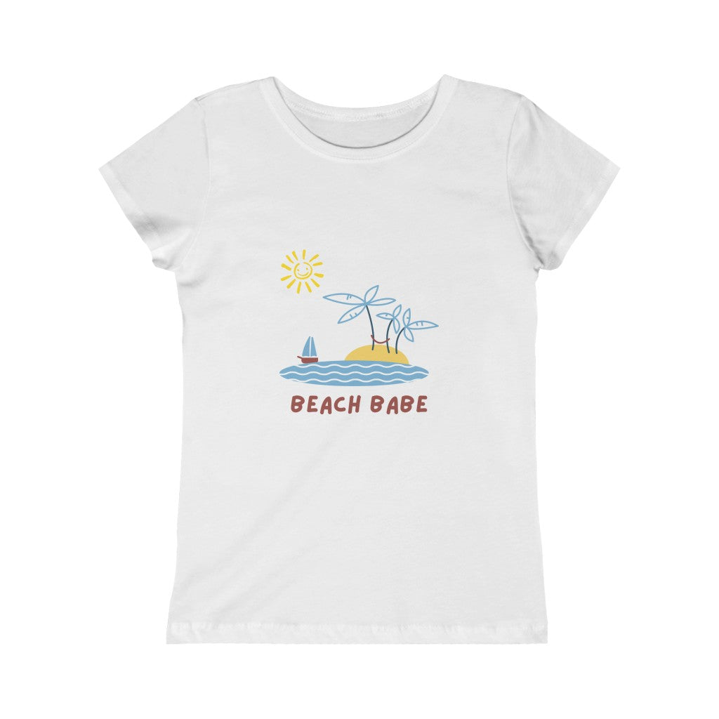 Beach Babe Girls Princess Tee