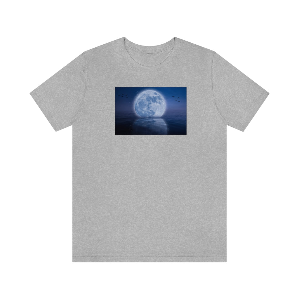 Mystical  Moon Unisex Jersey Short Sleeve Tee