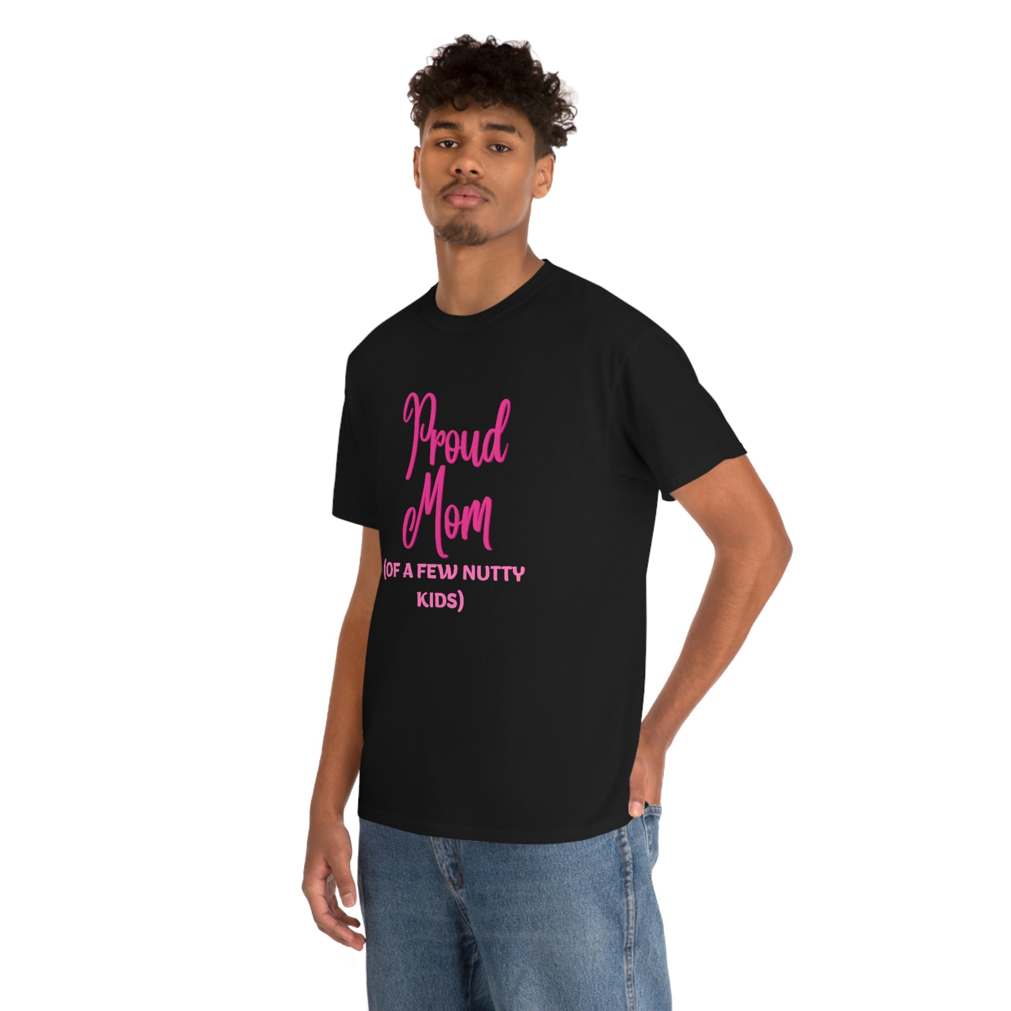 Proud Mom Unisex Heavy Cotton Tee