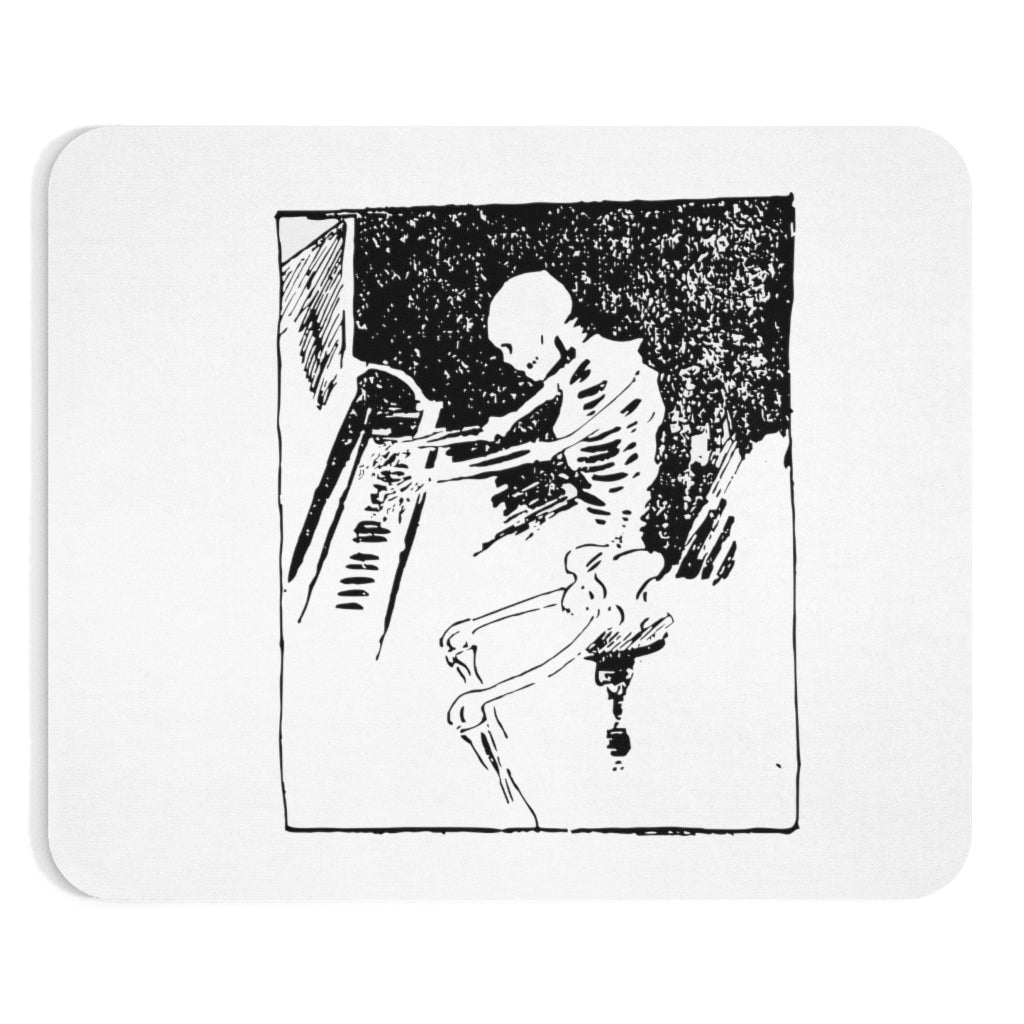 Skeleton Piano Player Mouse Pad (EU)