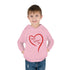 Happy Valentine's Day Toddler Pullover Fleece Hoodie