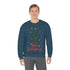 Merry Christmas Tree Unisex Heavy Blend™ Crewneck Sweatshirt