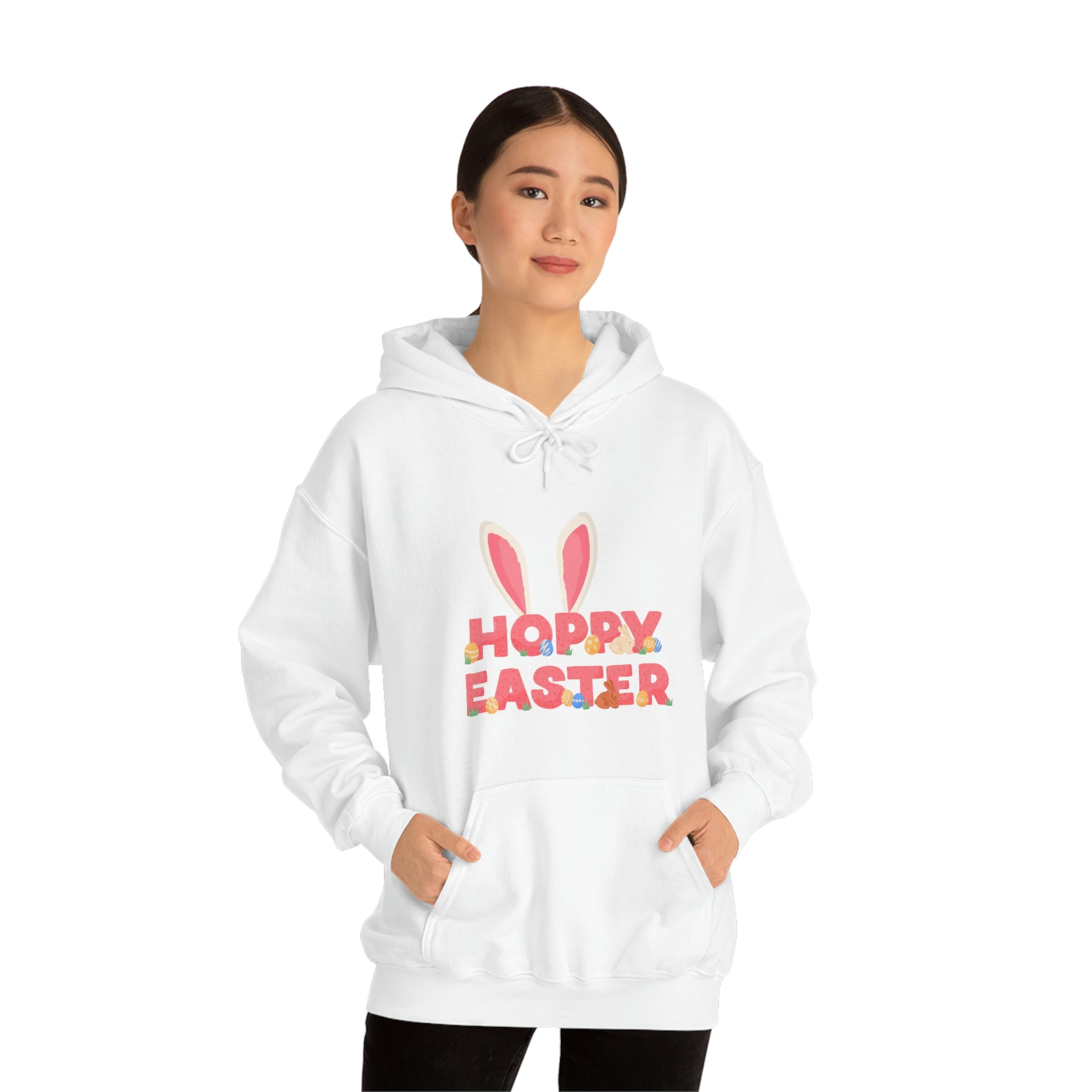 The Hoppy Easter Unisex Heavy Blend™ Hooded Sweatshirt