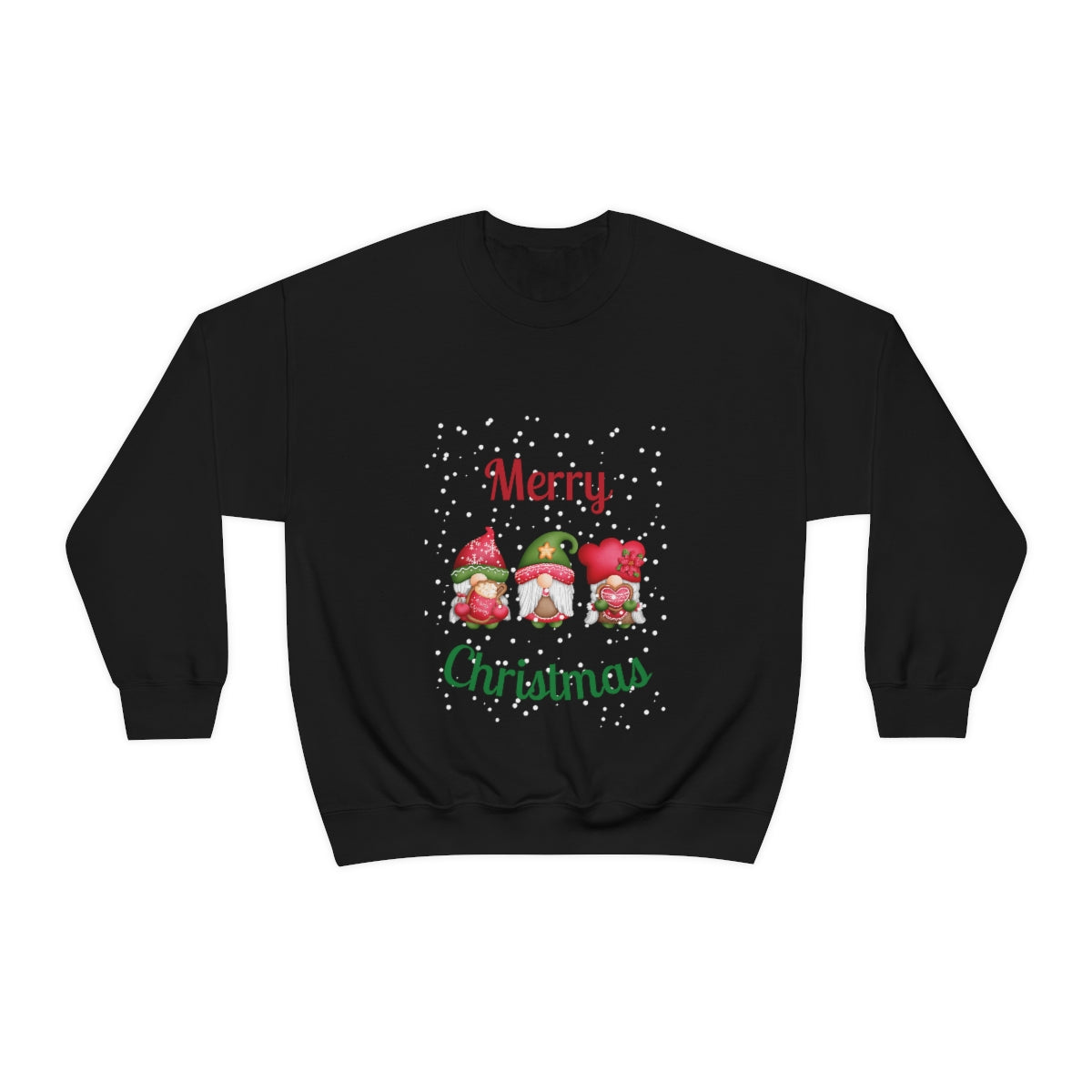 Three Gnomes Merry Christmas Unisex Heavy Blend™ Crewneck Sweatshirt