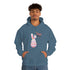 Happy Easter Day Bunny Unisex Heavy Blend™ Hooded Sweatshirt