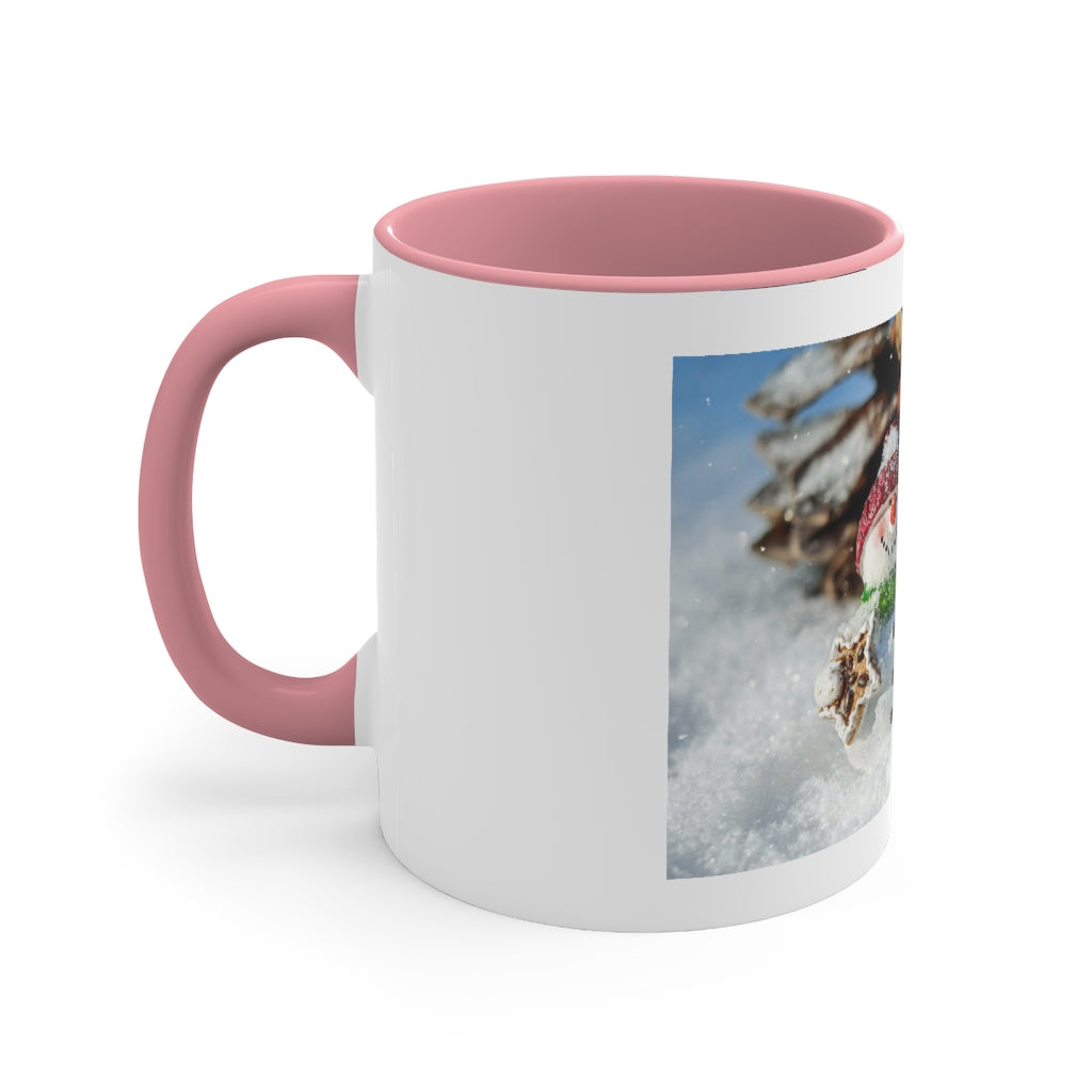 Merry Christmas Accent Coffee Mug, 11oz