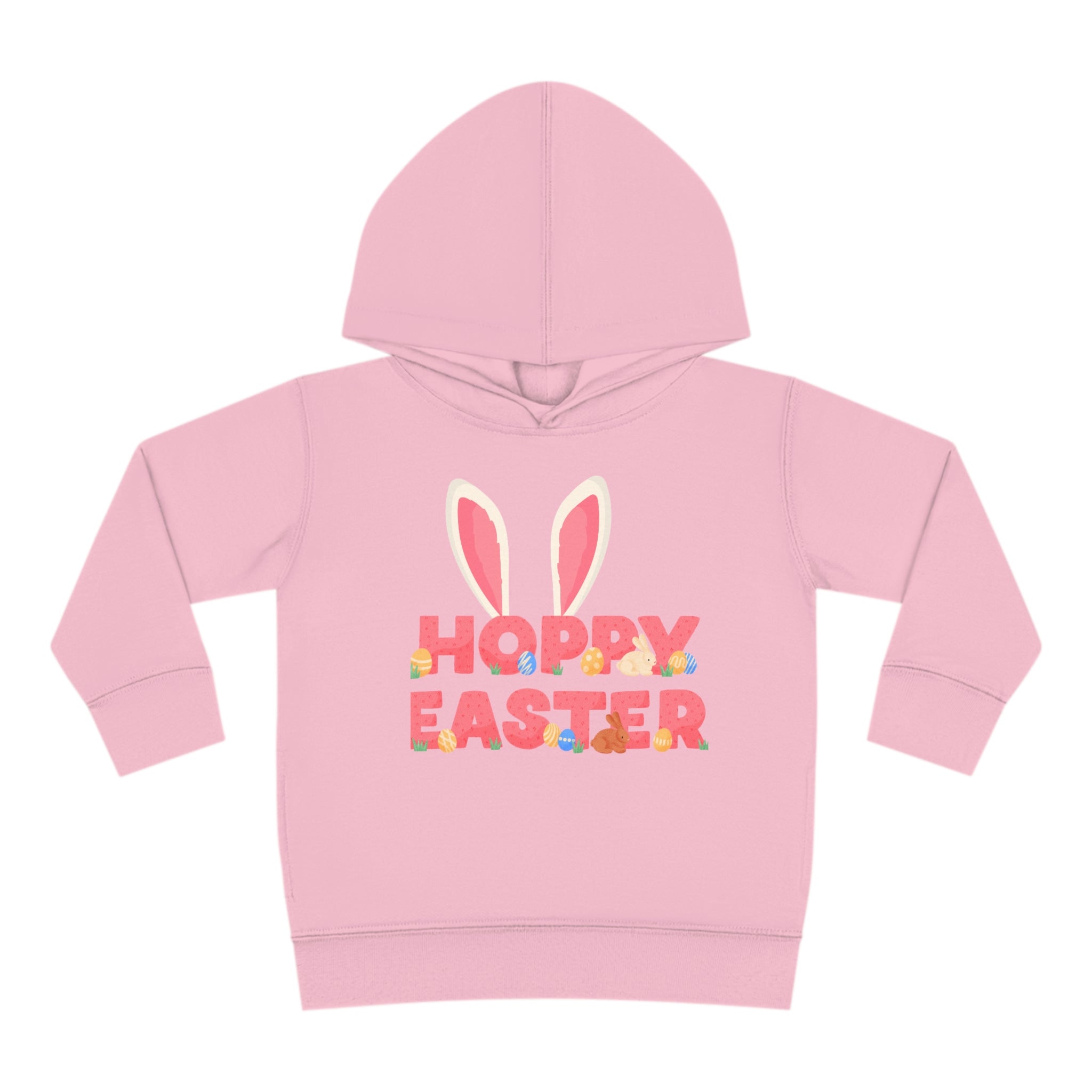 The Hoppy Easter Toddler Pullover Fleece Hoodie