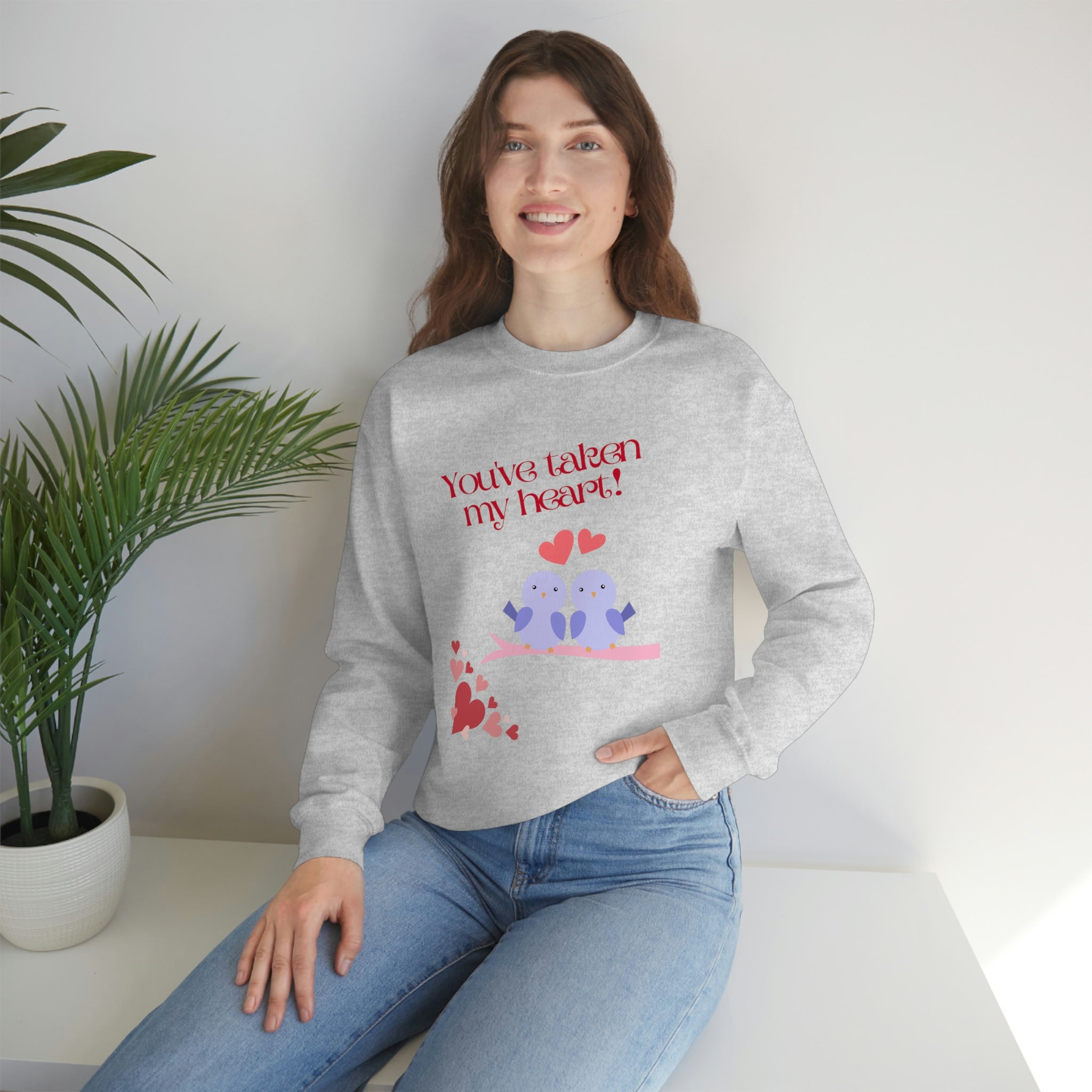 You've Taken My Heart! Unisex Heavy Blend™ Crewneck Sweatshirt
