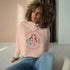 Mom You're The Glue Crop Hoodie