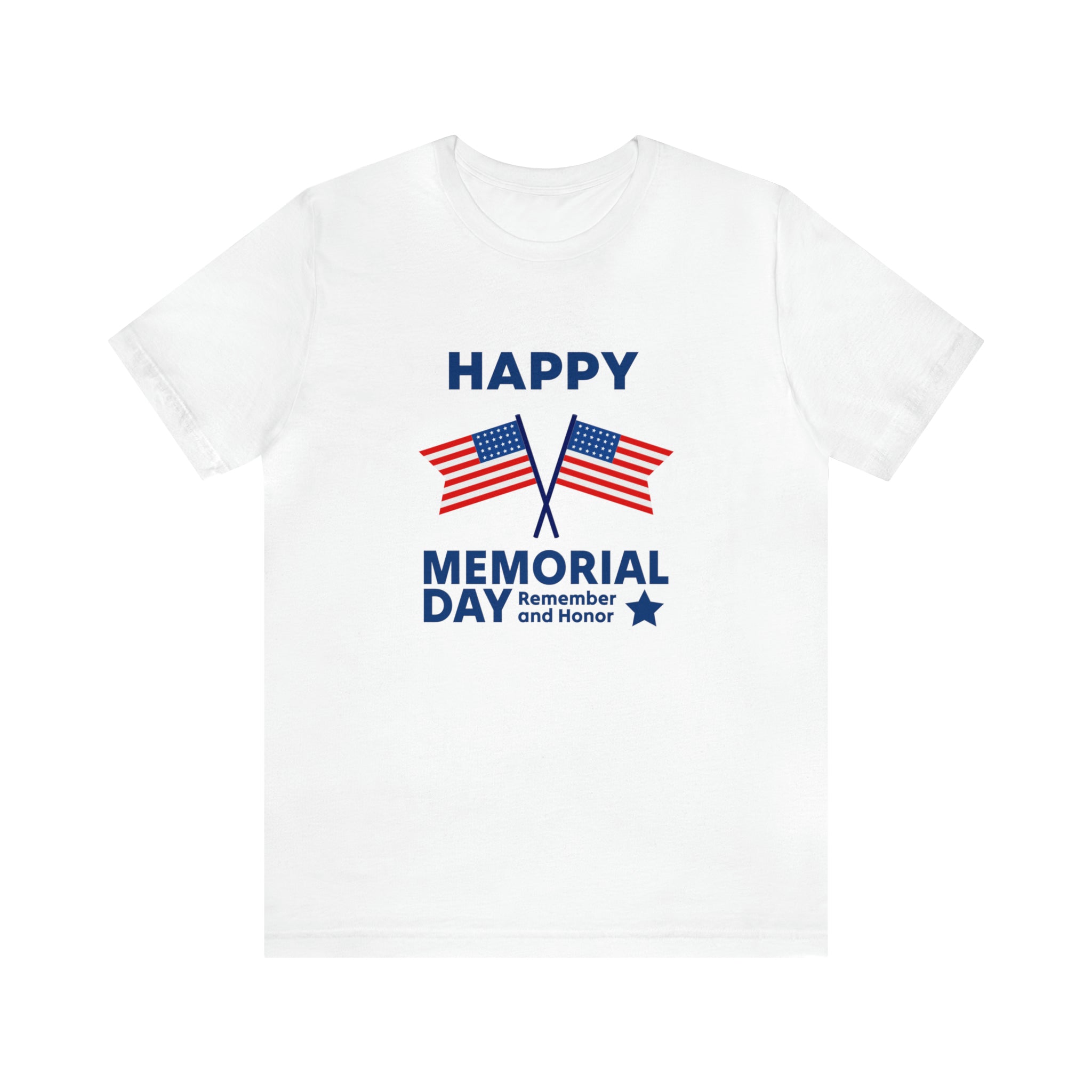 Happy Memorial Day Unisex Jersey Short Sleeve Tee