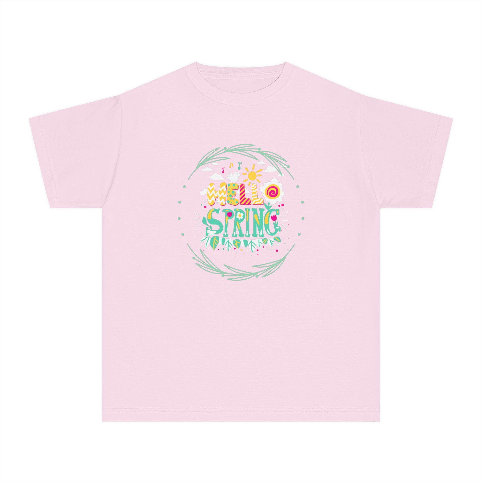 Hello Spring Youth Midweight Tee