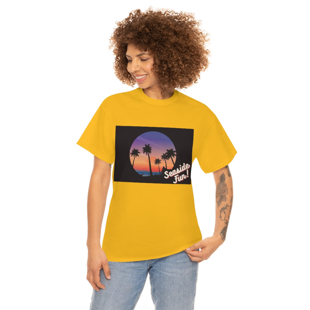 Seaside Fun Unisex Heavy Cotton Tee