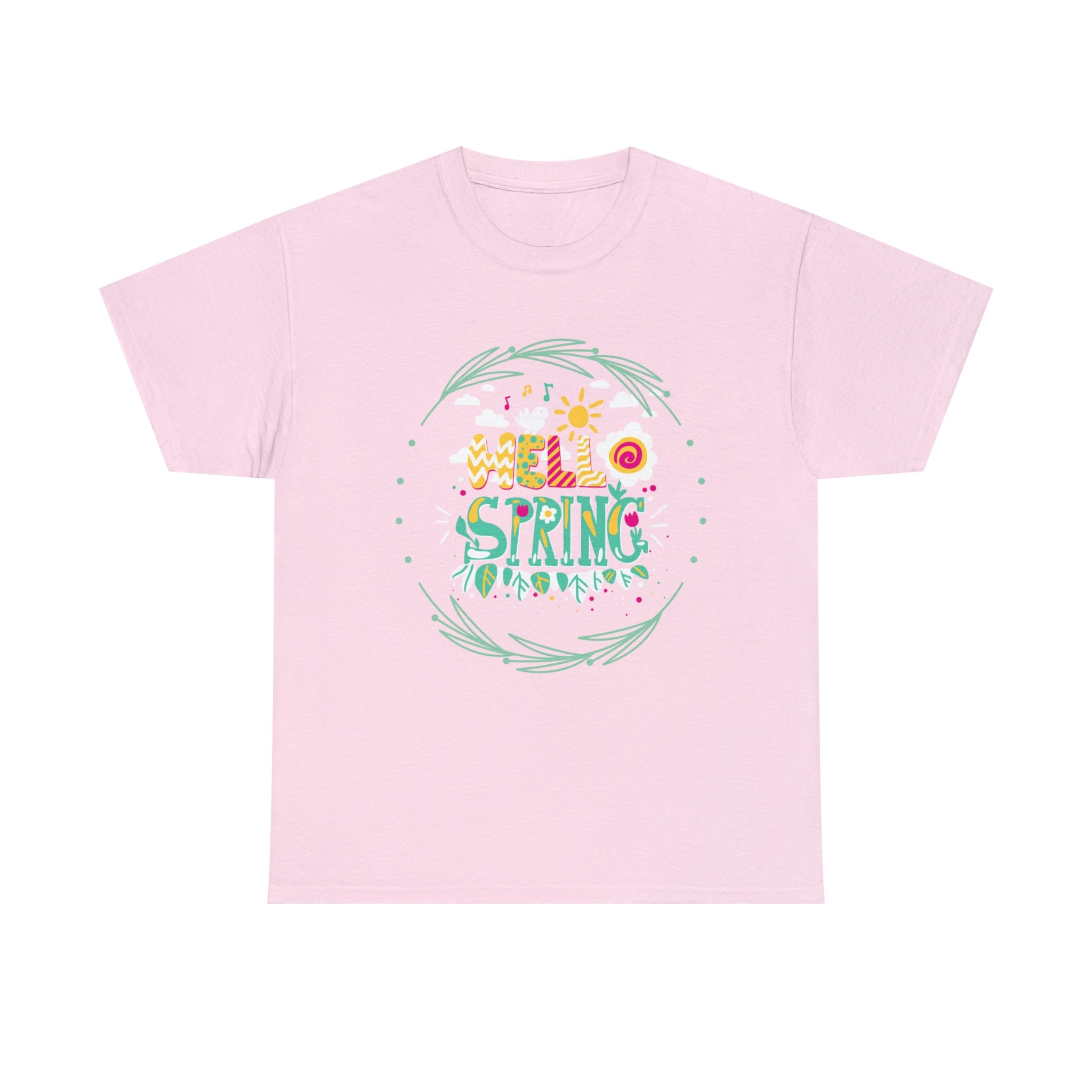 Hello Spring Unisex Heavy Cotton Tee