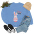 Happy Easter Day Bunny Unisex Heavy Blend™ Crewneck Sweatshirt