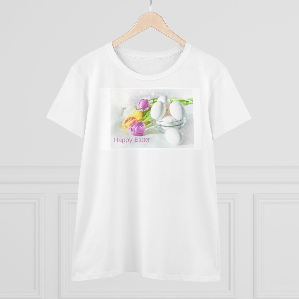 Happy Easter Women's Heavy Cotton Tee