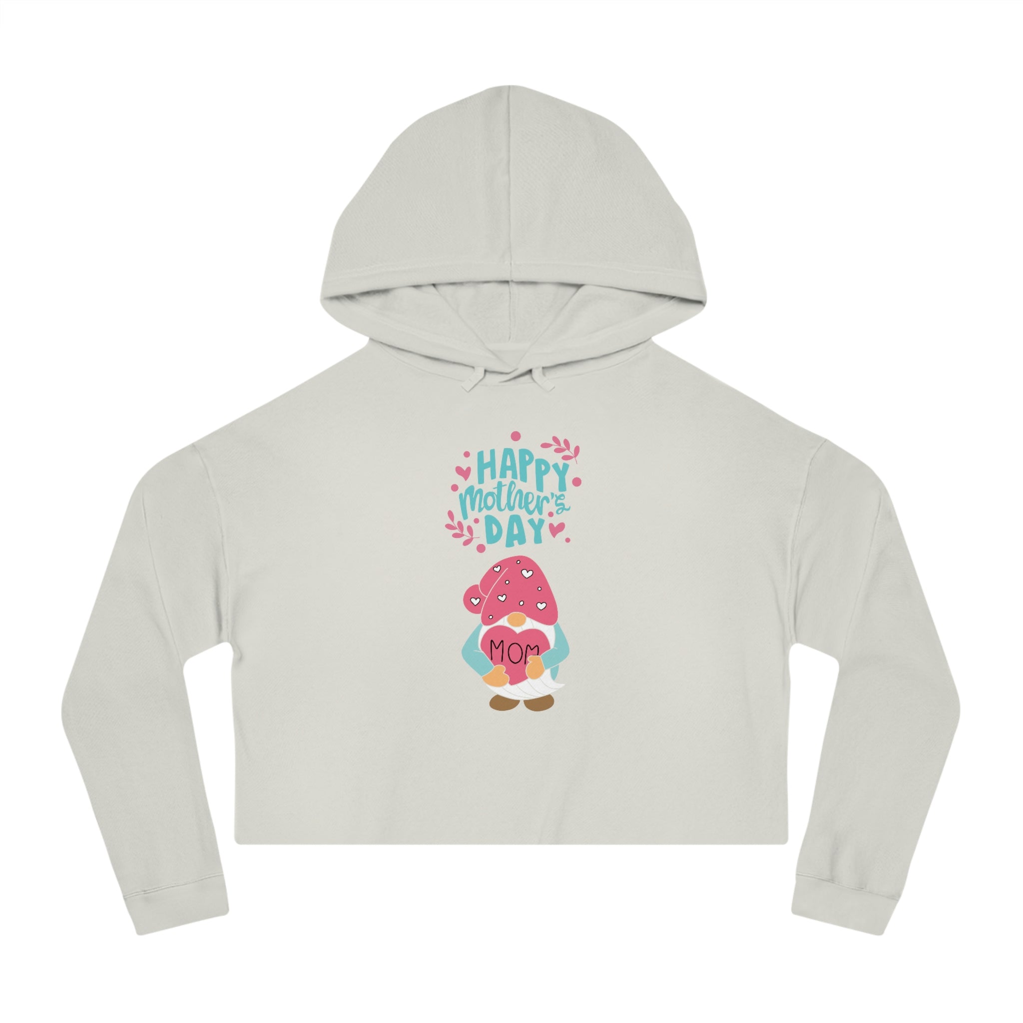 Happy Mother's Day Women’s Cropped Hooded Sweatshirt