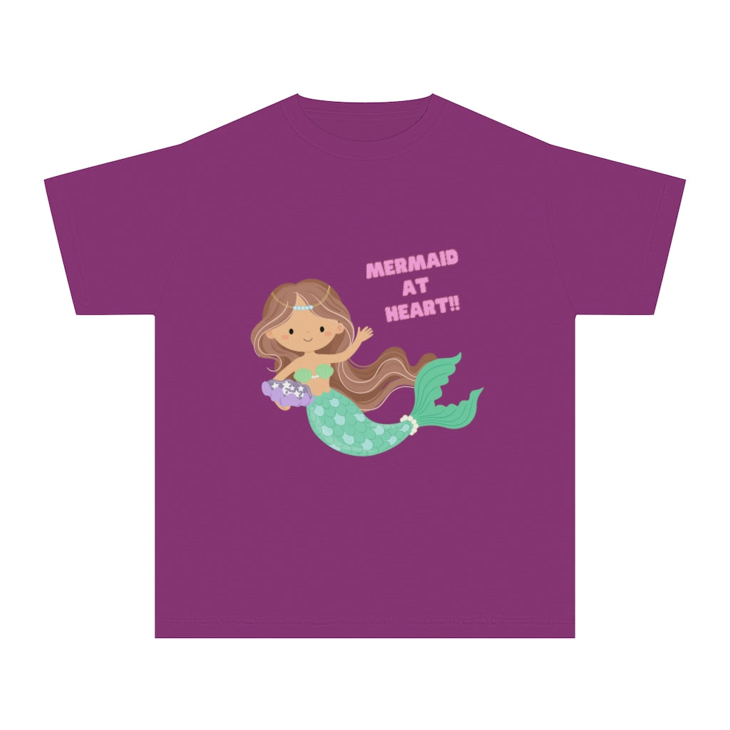 Mermaid at Heart Youth Midweight Tee