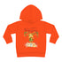 Scarecrow Happy Thanksgiving Toddler Pullover Fleece Hoodie