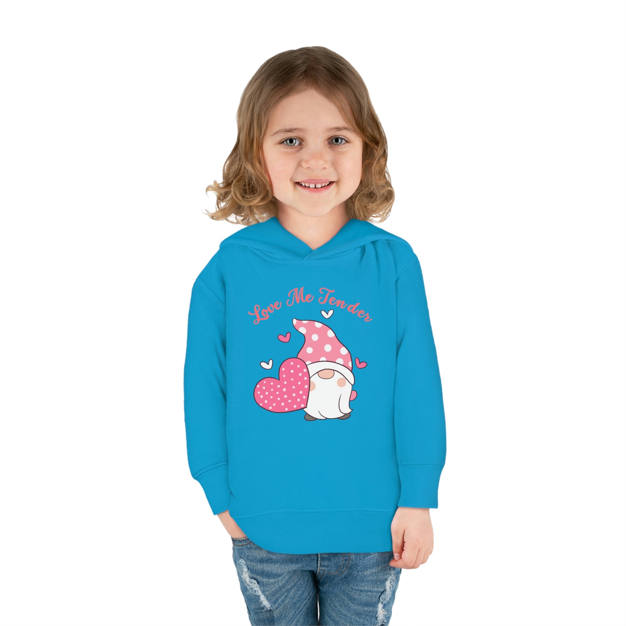 Love Me Tender Toddler Pullover Fleece Hoodie