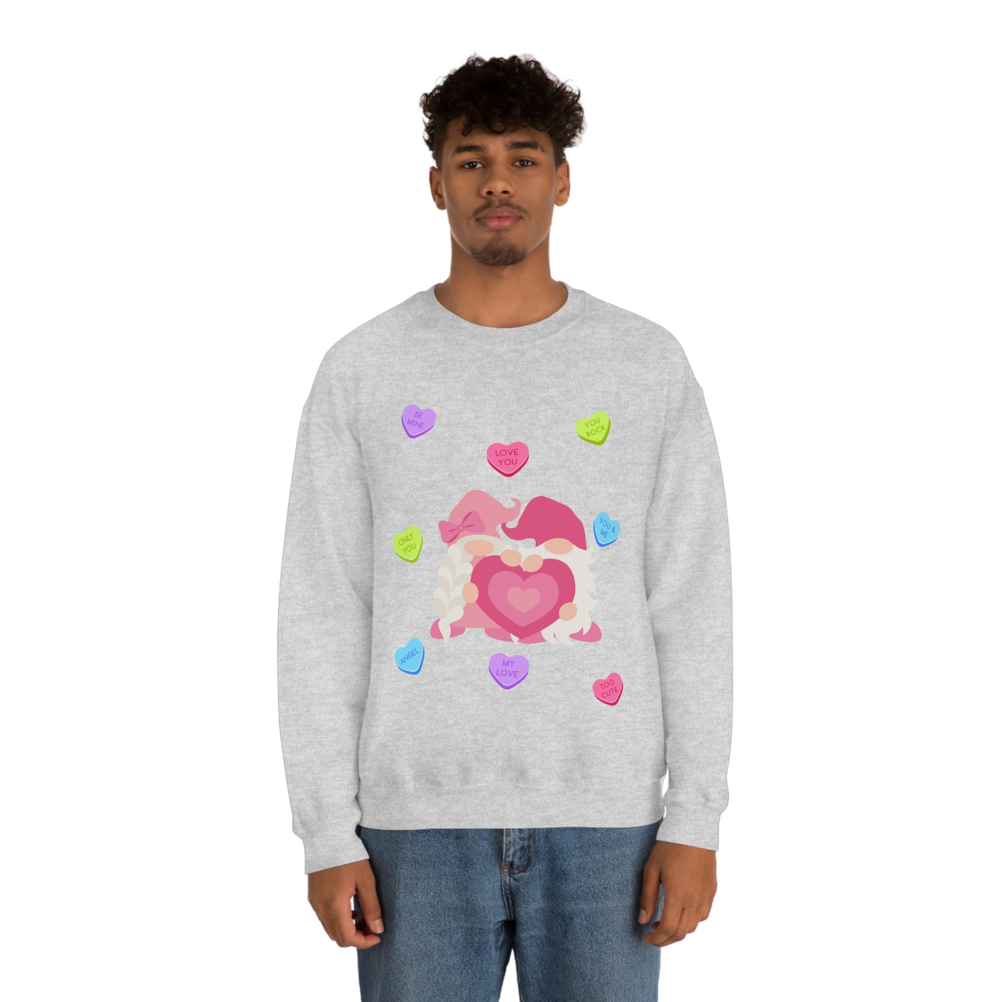 You Gnome I Love You!! Unisex Heavy Blend™ Crewneck Sweatshirt