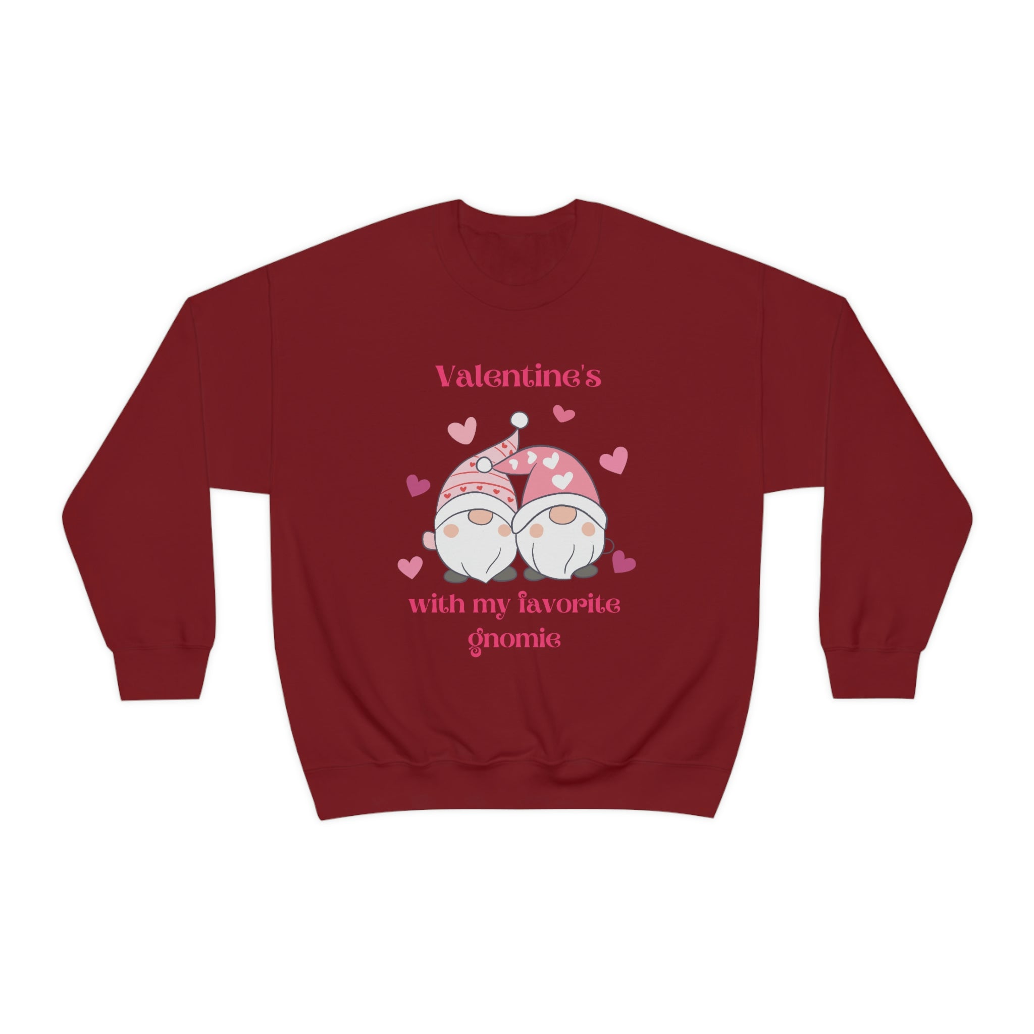 Valentine's With My Favorite Gnomie Unisex Heavy Blend™ Crewneck Sweatshirt