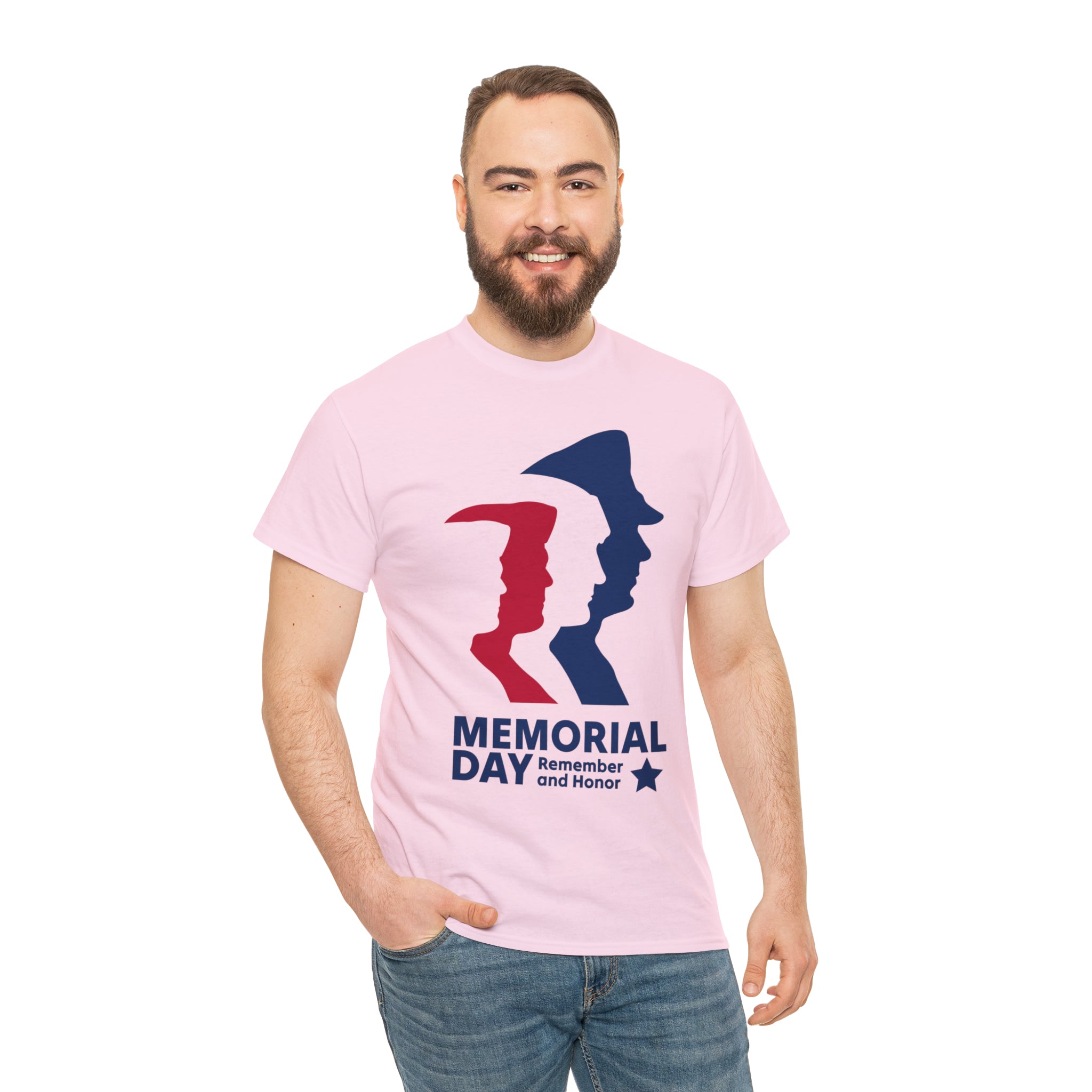 Memorial Day Heroes Unisex Heavy Cotton Tee