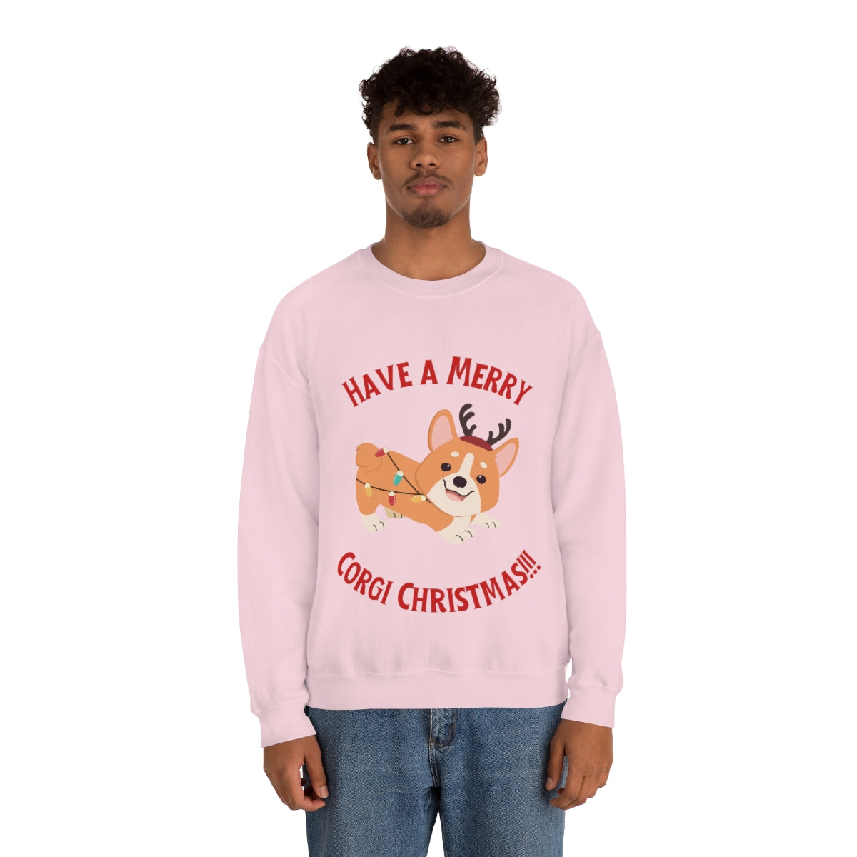 Have A Merry Corgi Christmas Unisex Heavy Blend™ Crewneck Sweatshirt