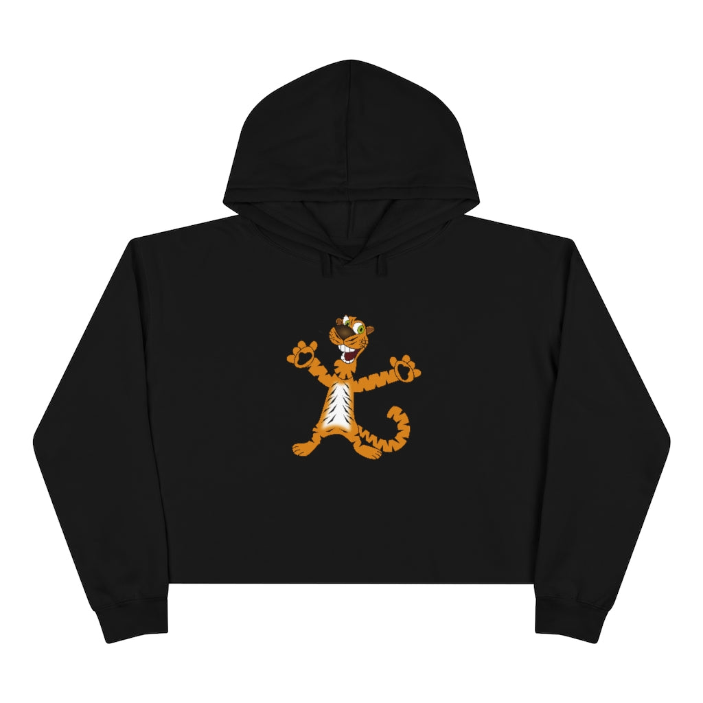 Them Tigers Crop Hoodie