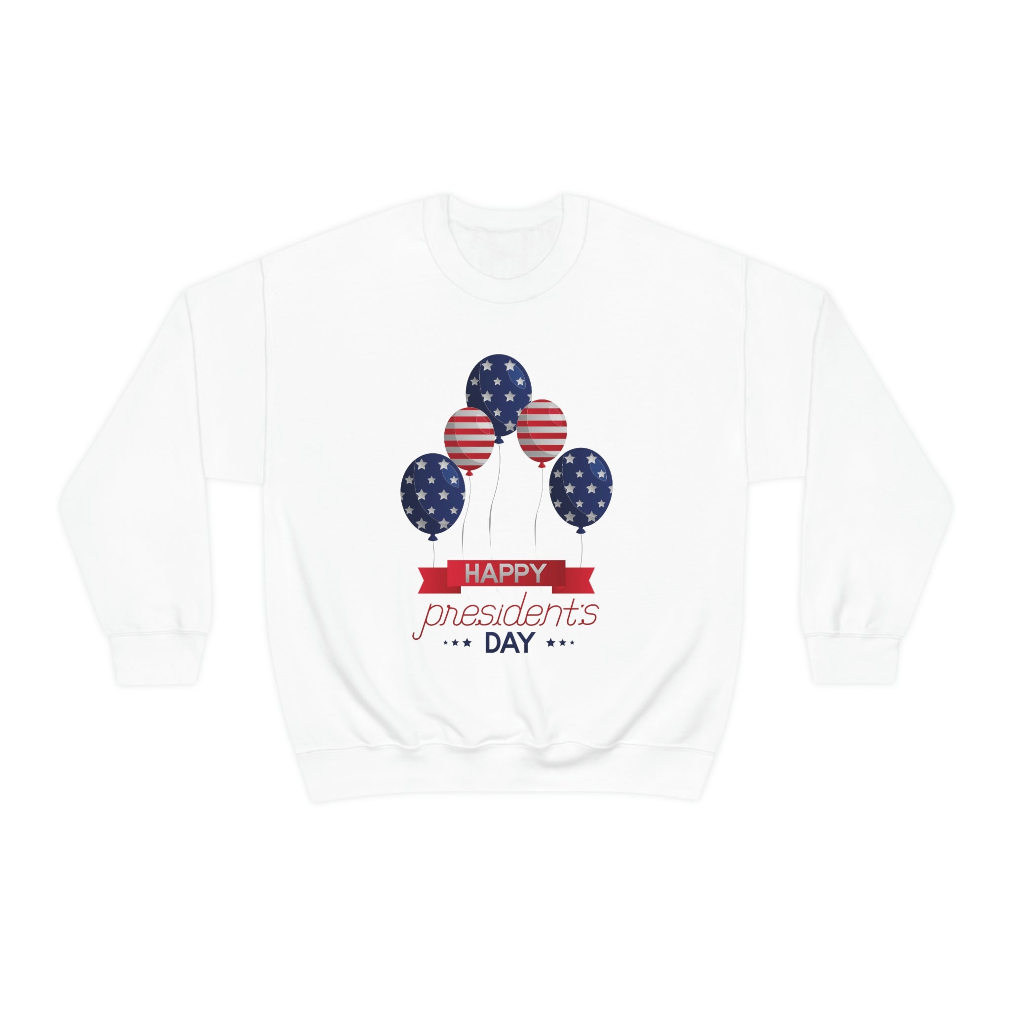 Happy President's Day Stars & Stripe Unisex Heavy Blend™ Crewneck Sweatshirt