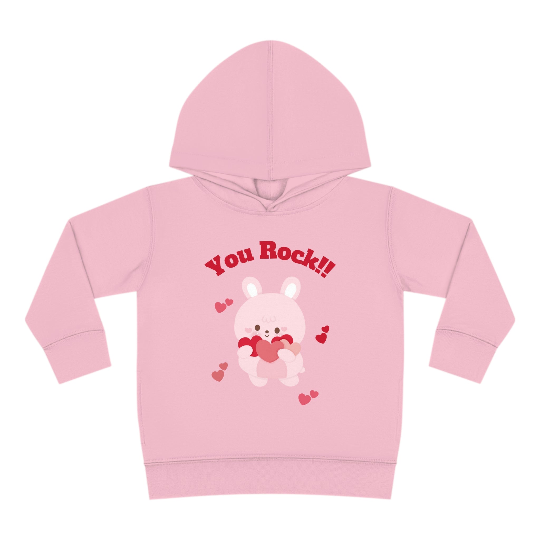 You Rock Toddler Pullover Fleece Hoodie