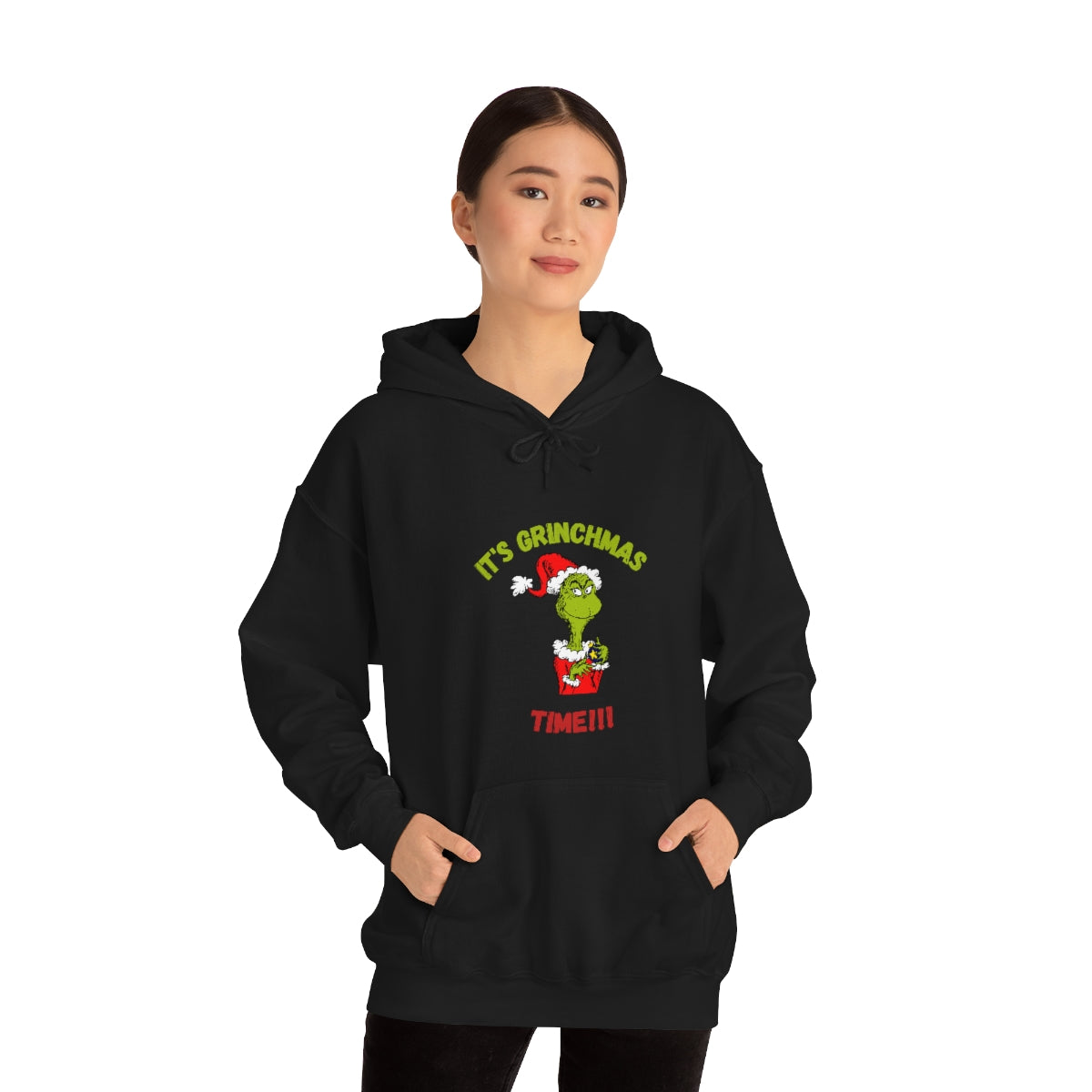 It's Grinchmas Time!!! Unisex Heavy Blend™ Hooded Sweatshirt