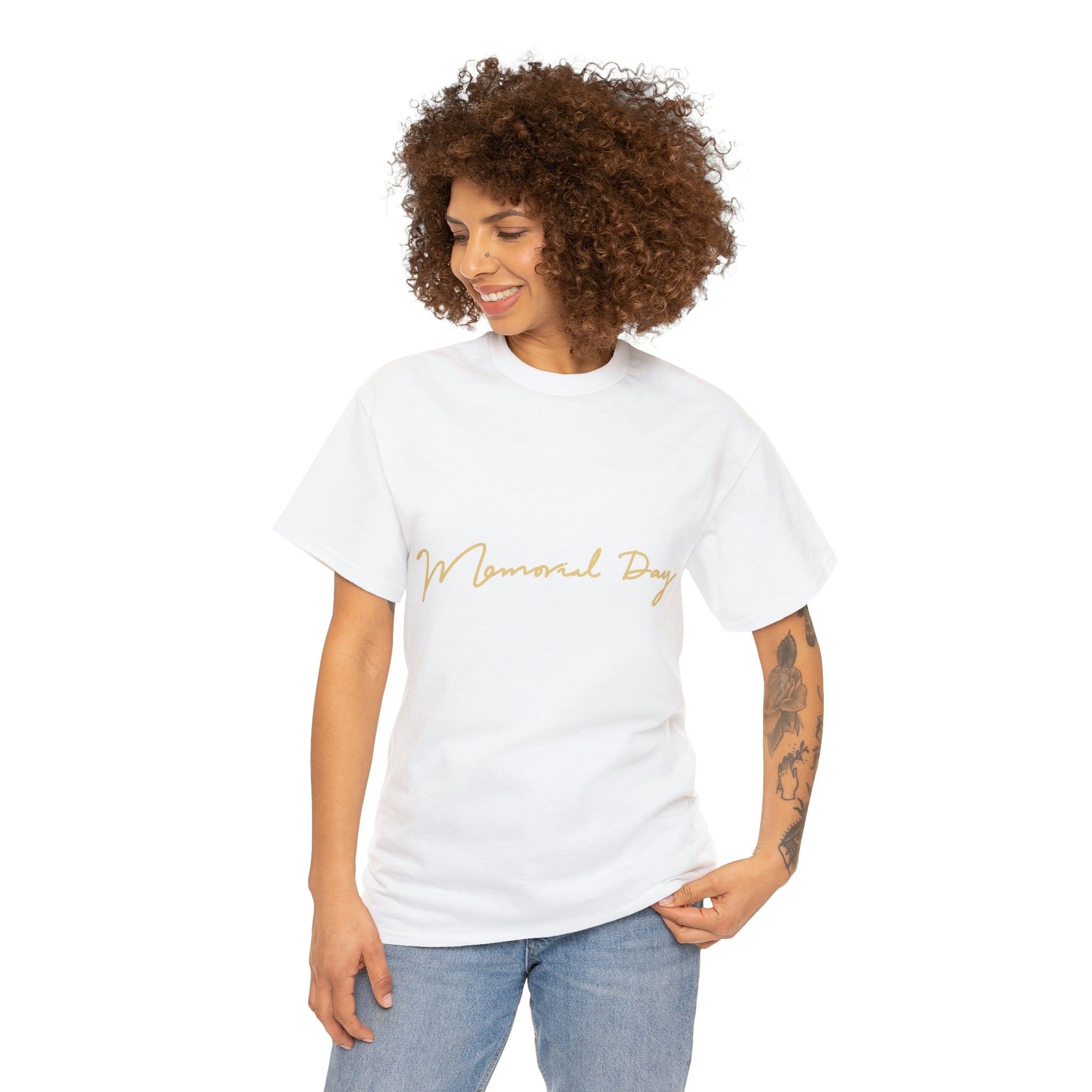 Memorial Day Unisex Heavy Cotton Tee