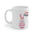 Happy Easter Day Bunny Ceramic Mug 11oz