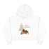 Merry Woolfmas Crop Hoodie