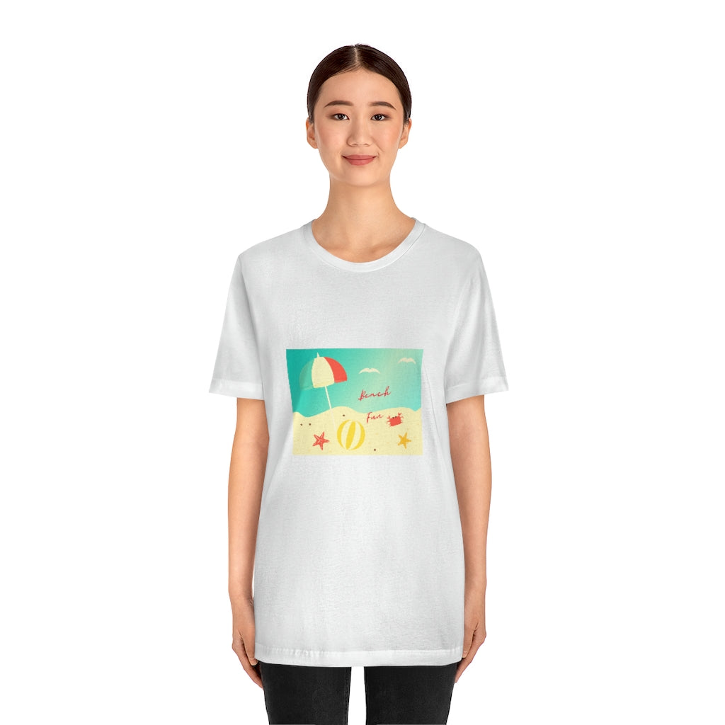 Beach Fun Unisex Jersey Short Sleeve Tee