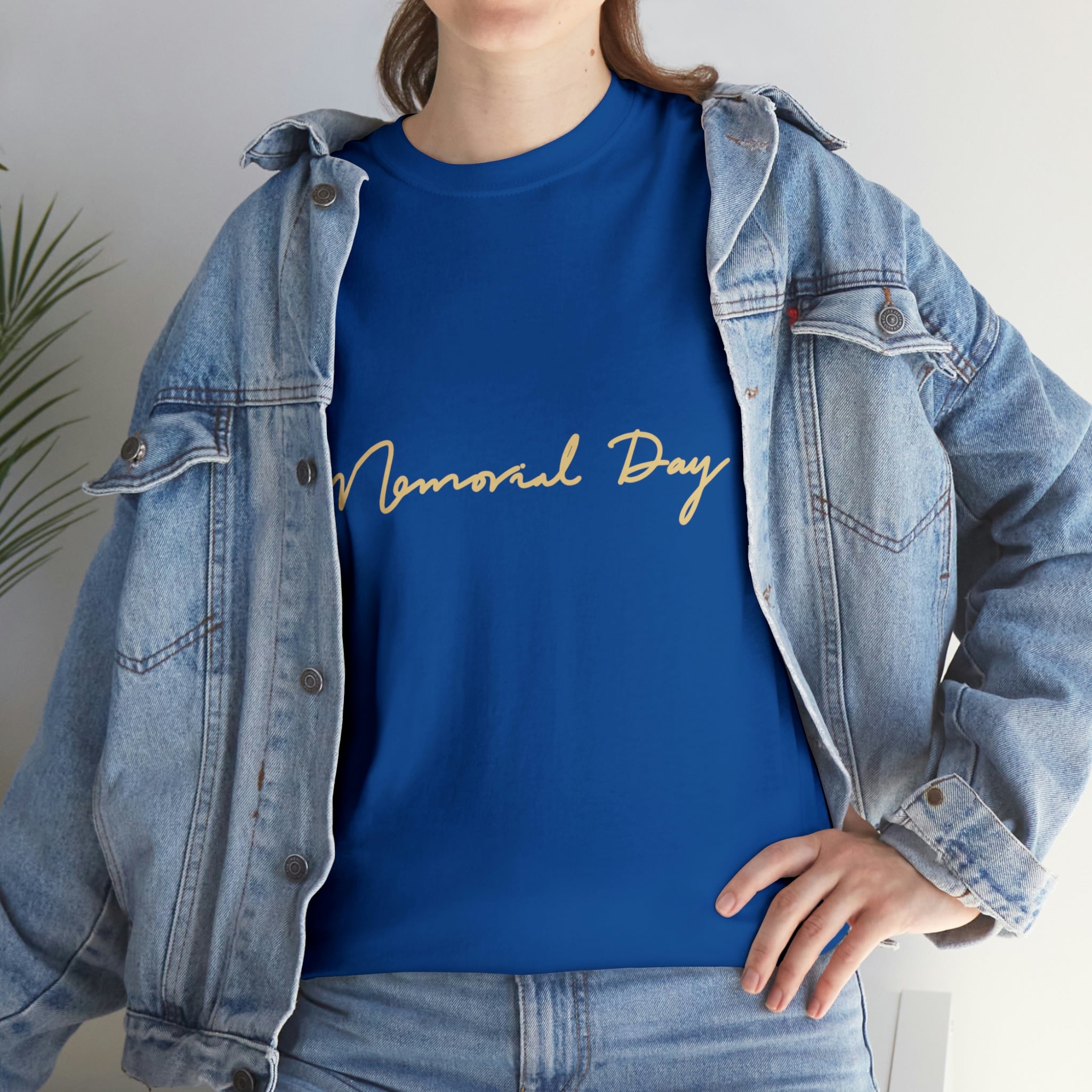 Memorial Day Unisex Heavy Cotton Tee