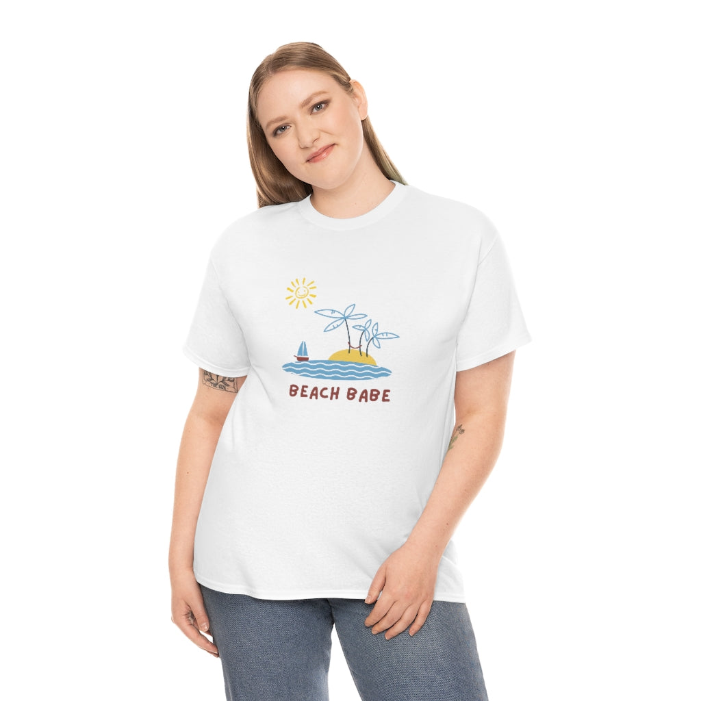 Beach Babe Unisex Heavy Cotton Tee