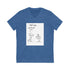 Golfer Unisex Jersey Short Sleeve V-Neck Tee