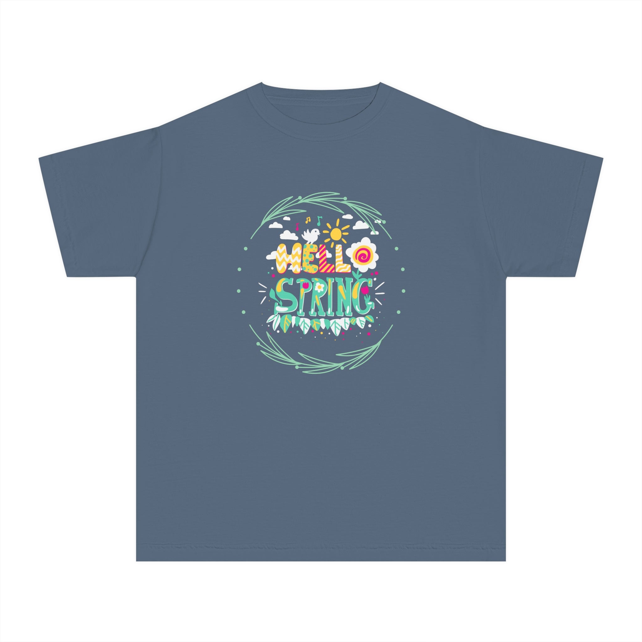 Hello Spring Youth Midweight Tee