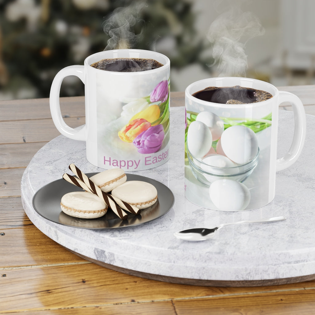Happy Easter Ceramic Mugs (11oz\15oz\20oz)
