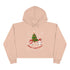 Merry & Bright Holidays Christmas Crop Hoodie