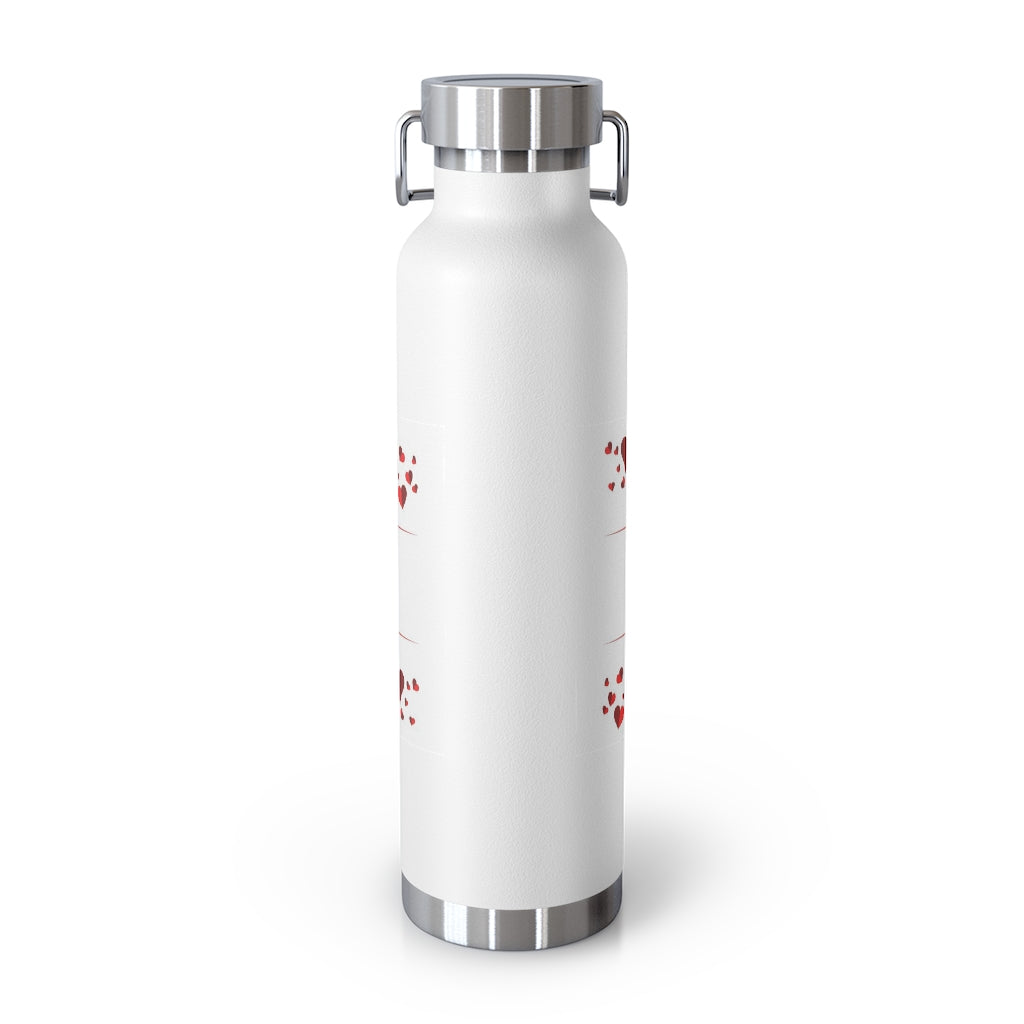 Happy Valentine Day 22oz Vacuum Insulated Bottle