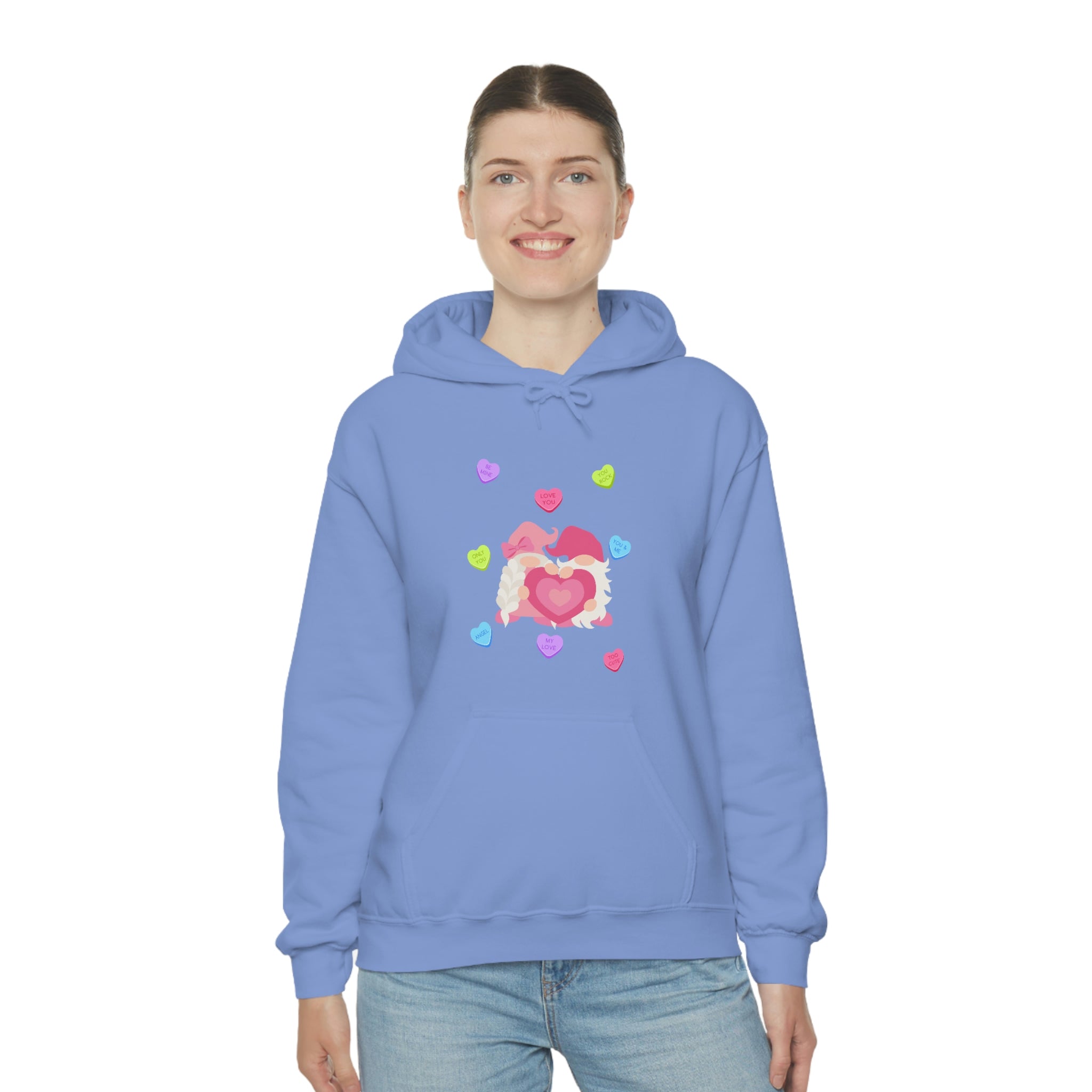 You Gnome I Love you!! Unisex Heavy Blend™ Hooded Sweatshirt