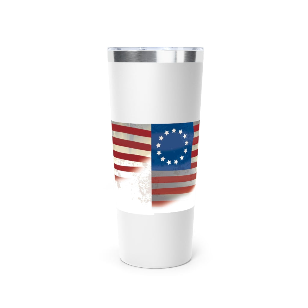 My Flag Copper Vacuum Insulated Tumbler, 22oz