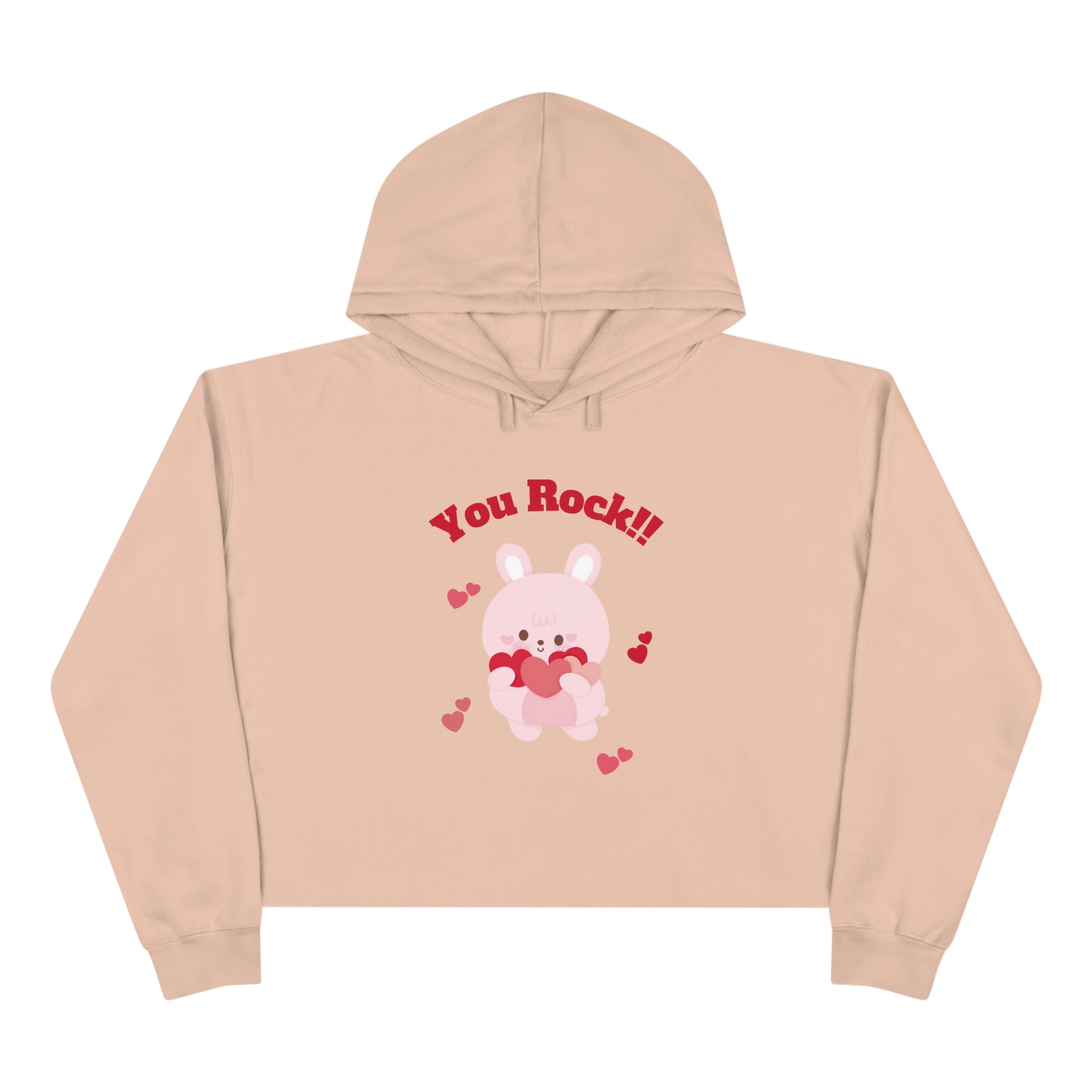 You Rock Crop Hoodie